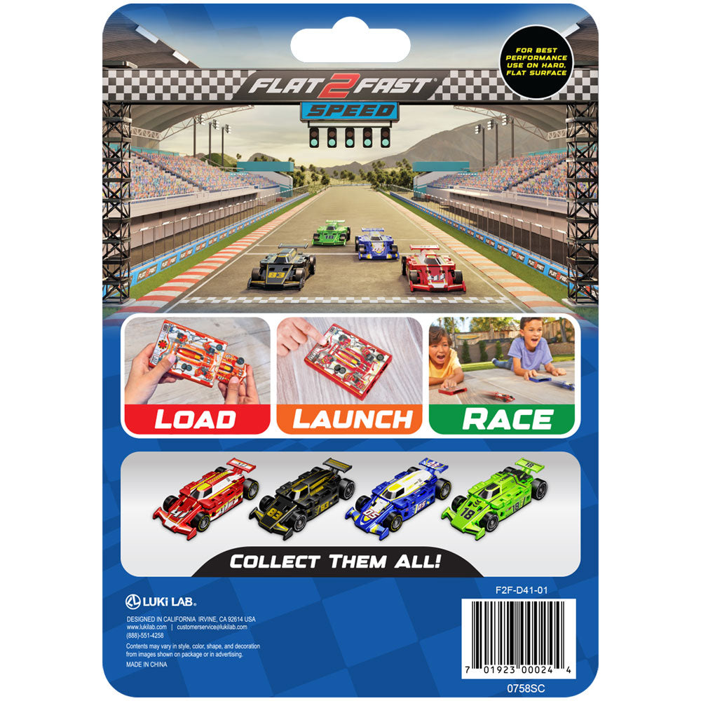 Flat 2 Fast Speed Card Racers