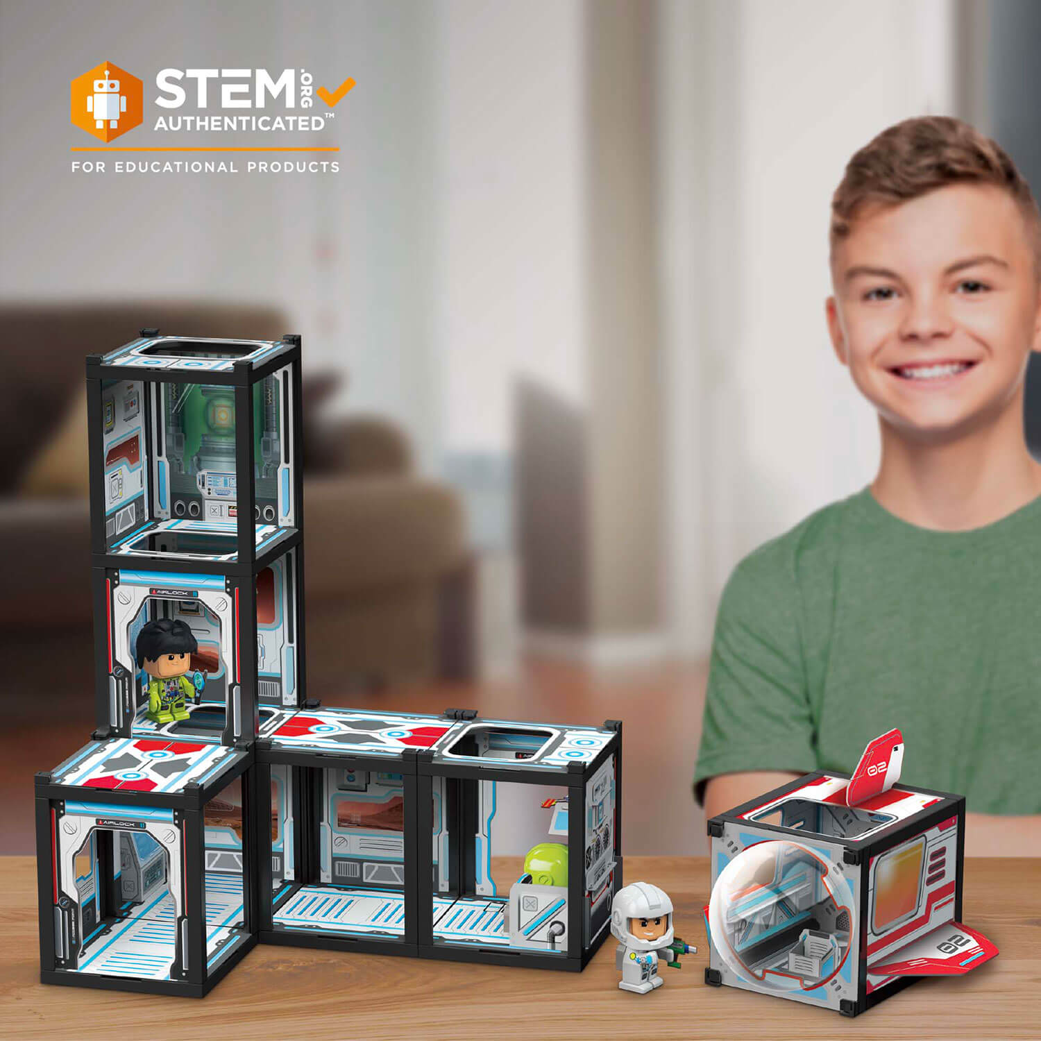 Gujo Adventure Mars Space Base STEM authenticated building set for ages 6+