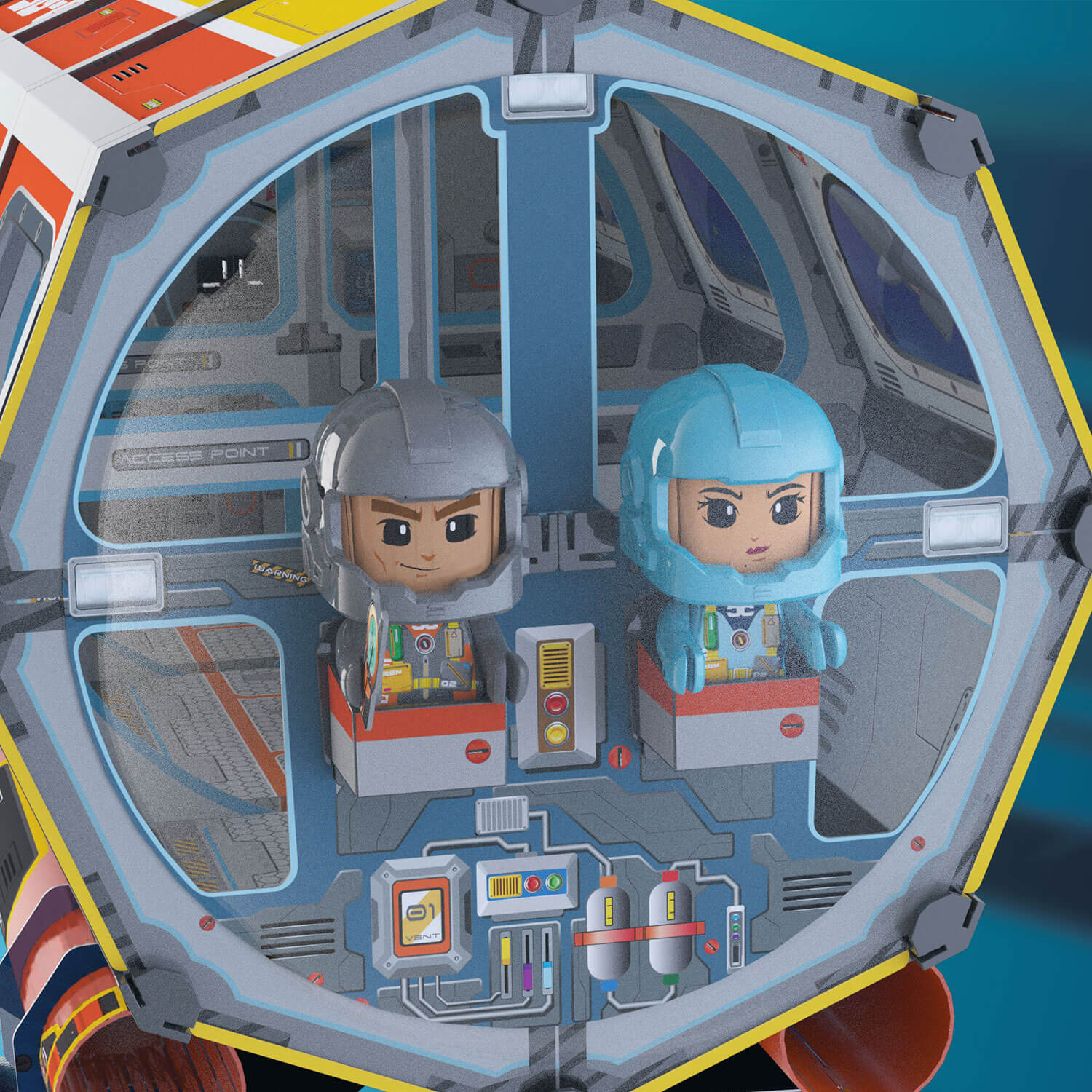 Gujo Adventure Deep Sea Submarine STEM authenticated building set for ages 7+