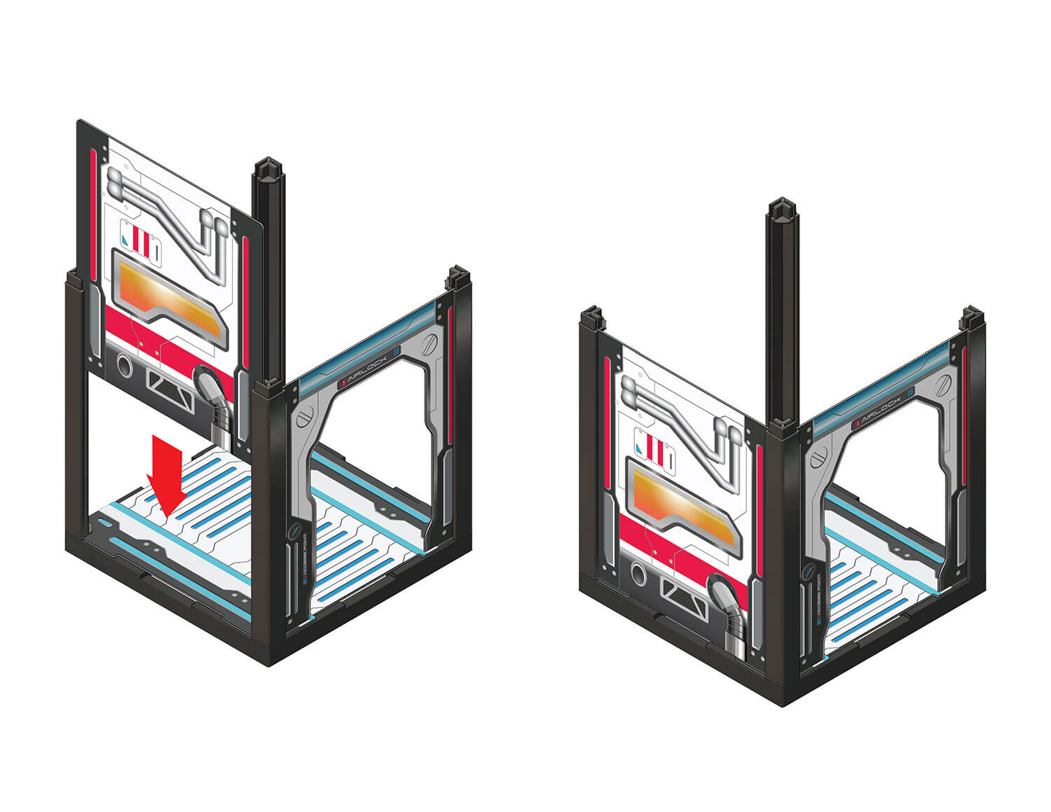 Gujo Adventure Mars Space Base STEM authenticated building set for ages 6+