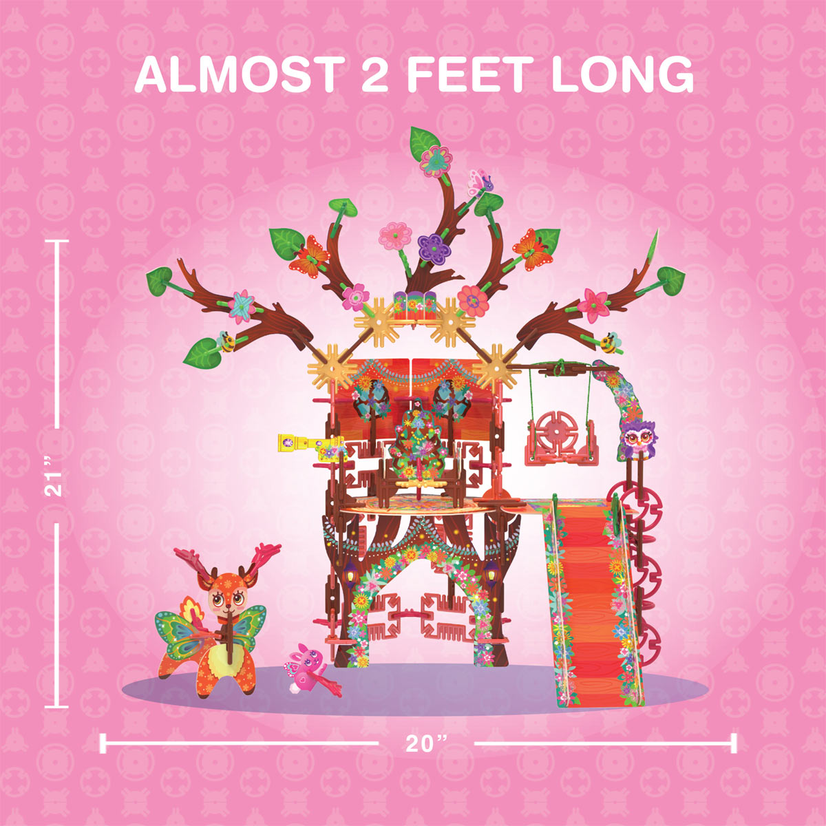 Pinxies Fairy Treehouse STEM authenticated building set for ages 6+