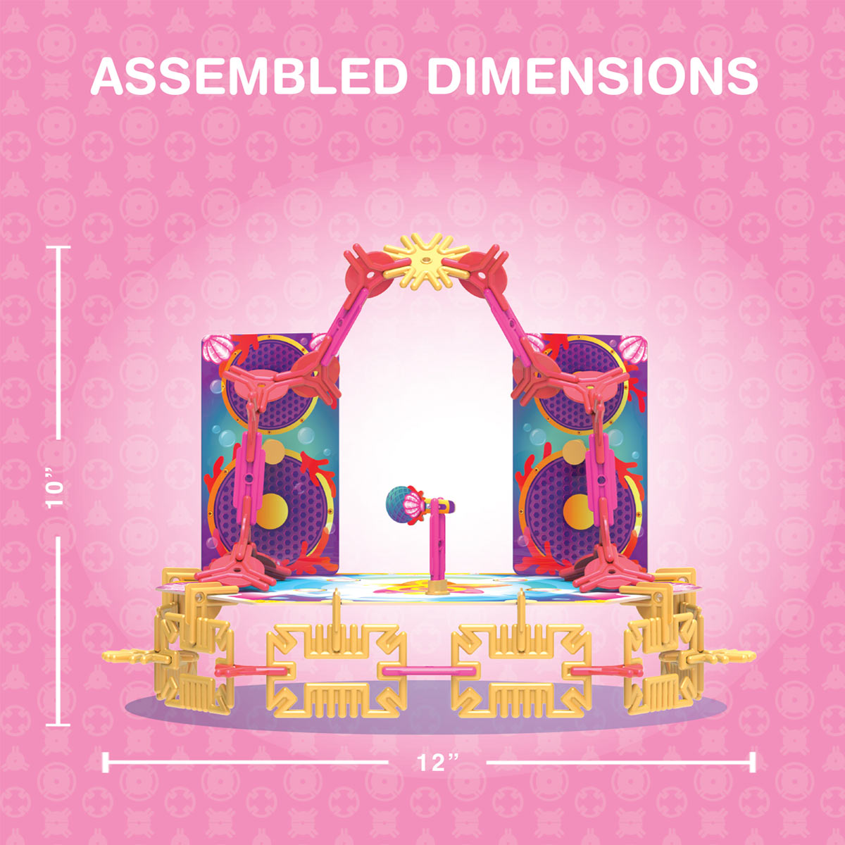 Pinxies Undersea Band STEM authenticated building set for ages 6+