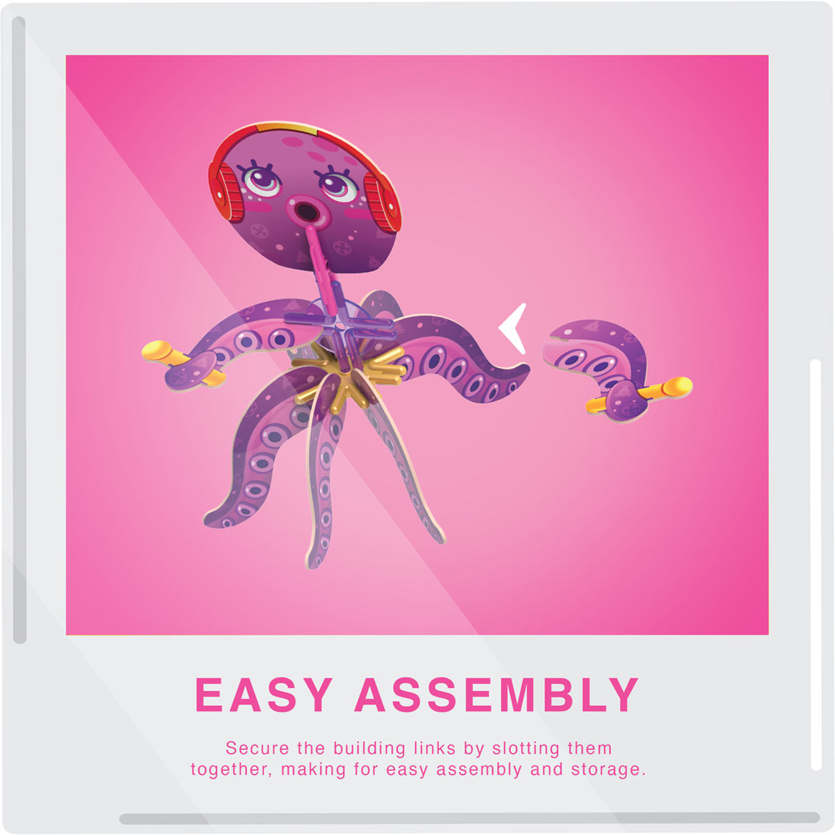 Pinxies Undersea Band STEM authenticated building set for ages 6+