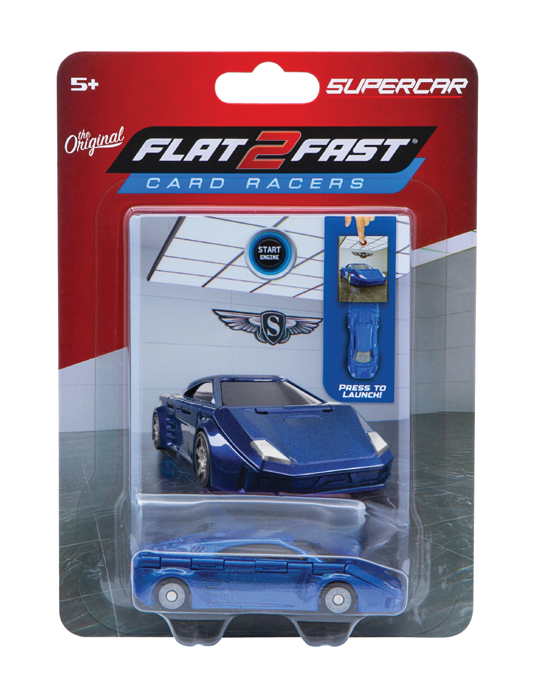 Flat 2 Fast Supercar Card Racers