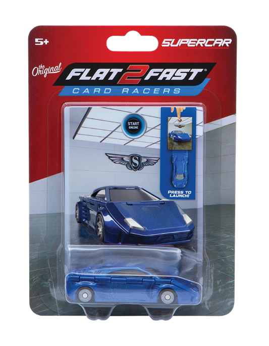 Flat 2 Fast Supercar Card Racers