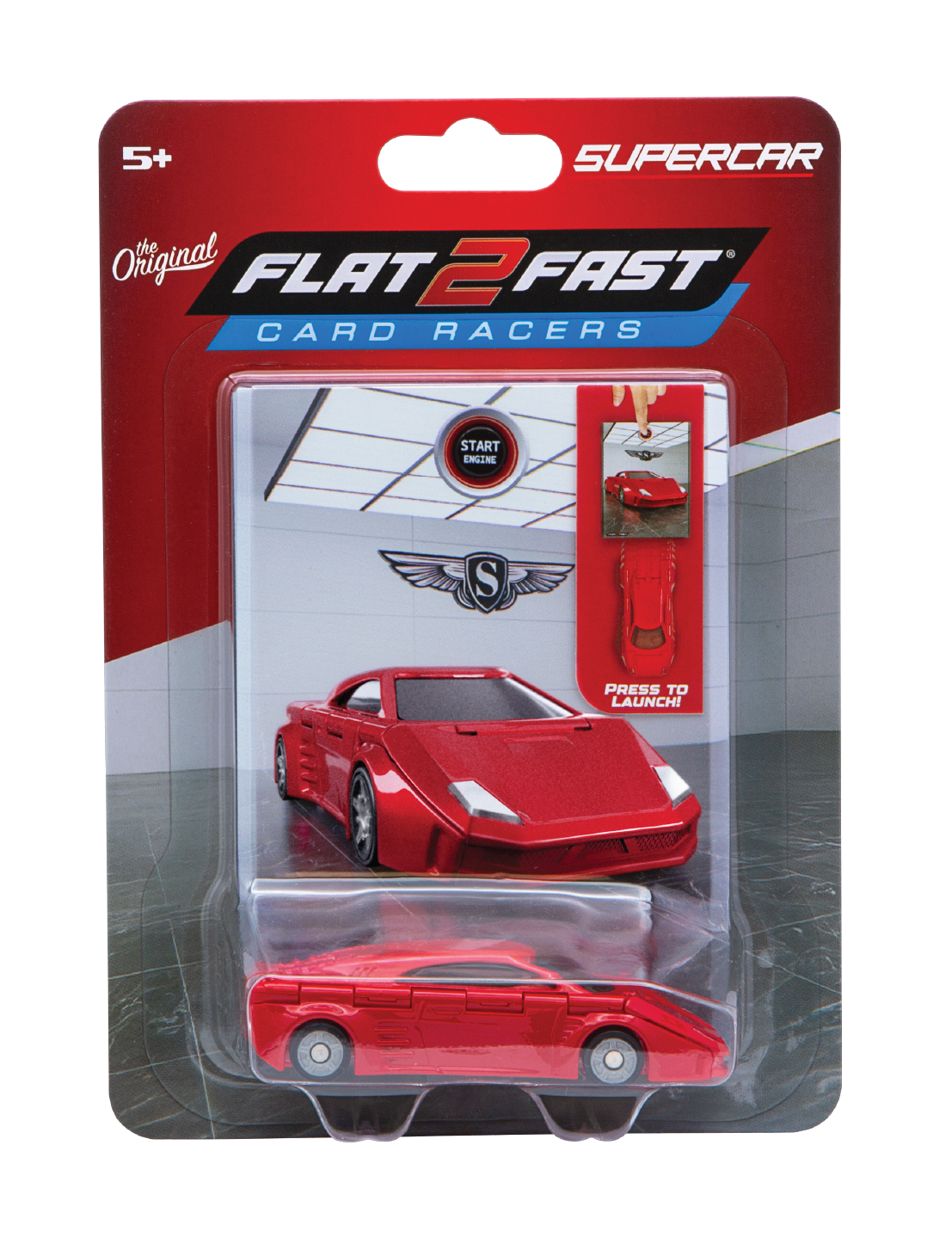 Flat 2 Fast Supercar Card Racers