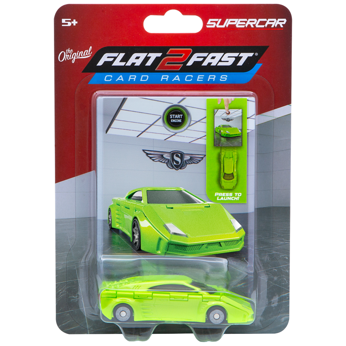 Flat 2 Fast Supercar Card Racers