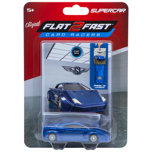 Flat 2 Fast Supercar Card Racers