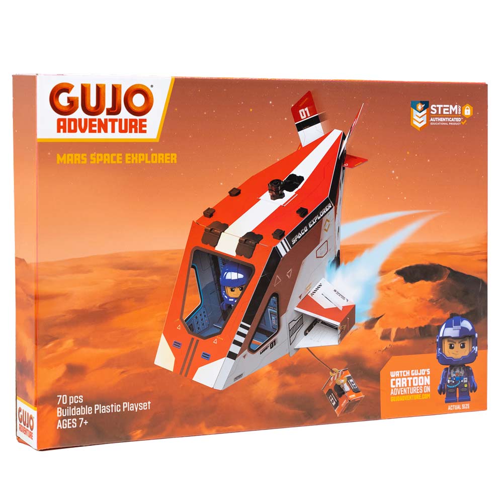 Gujo Adventure Mars Space Explorer STEM authenticated building set for ages 7+