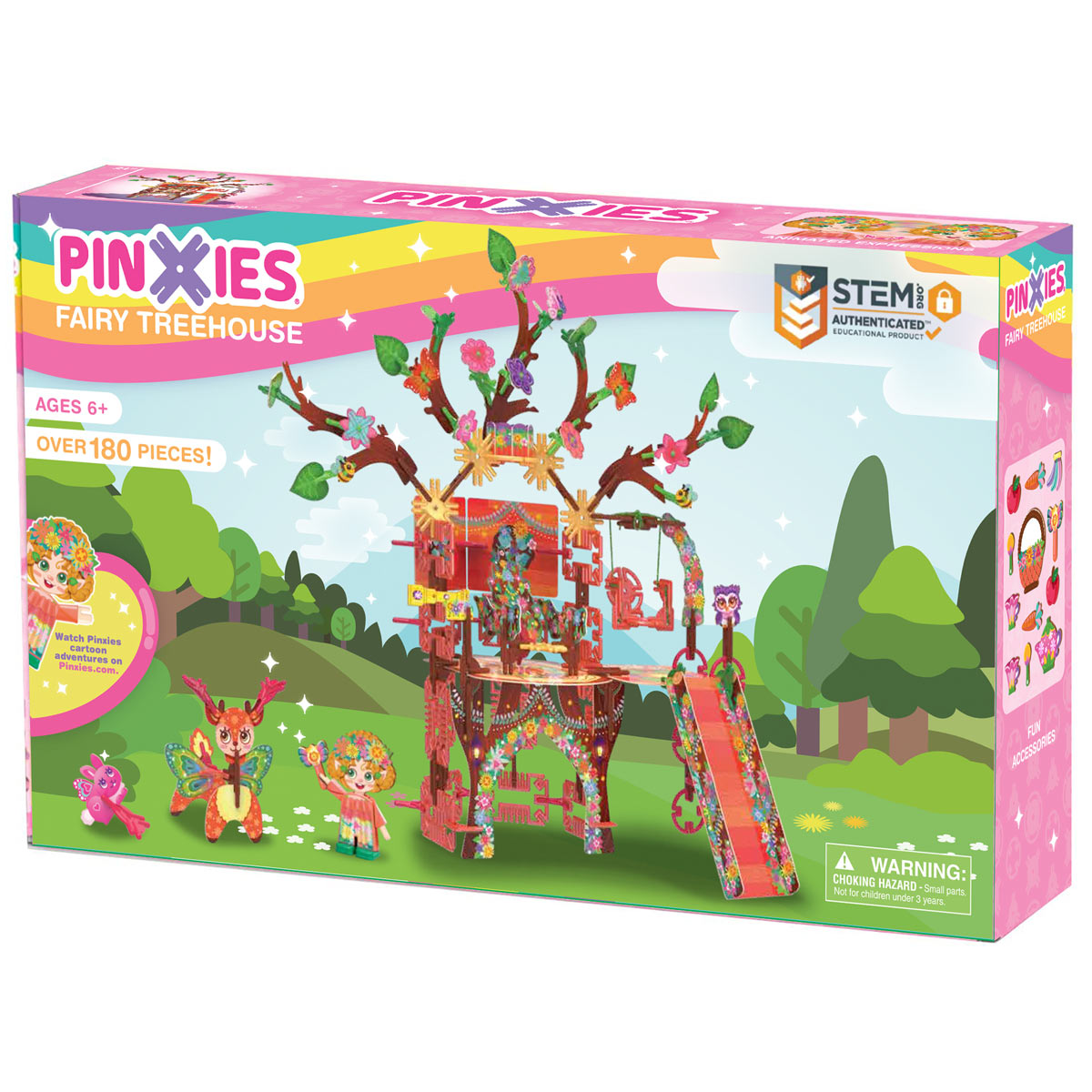 Pinxies Fairy Treehouse STEM authenticated building set for ages 6+