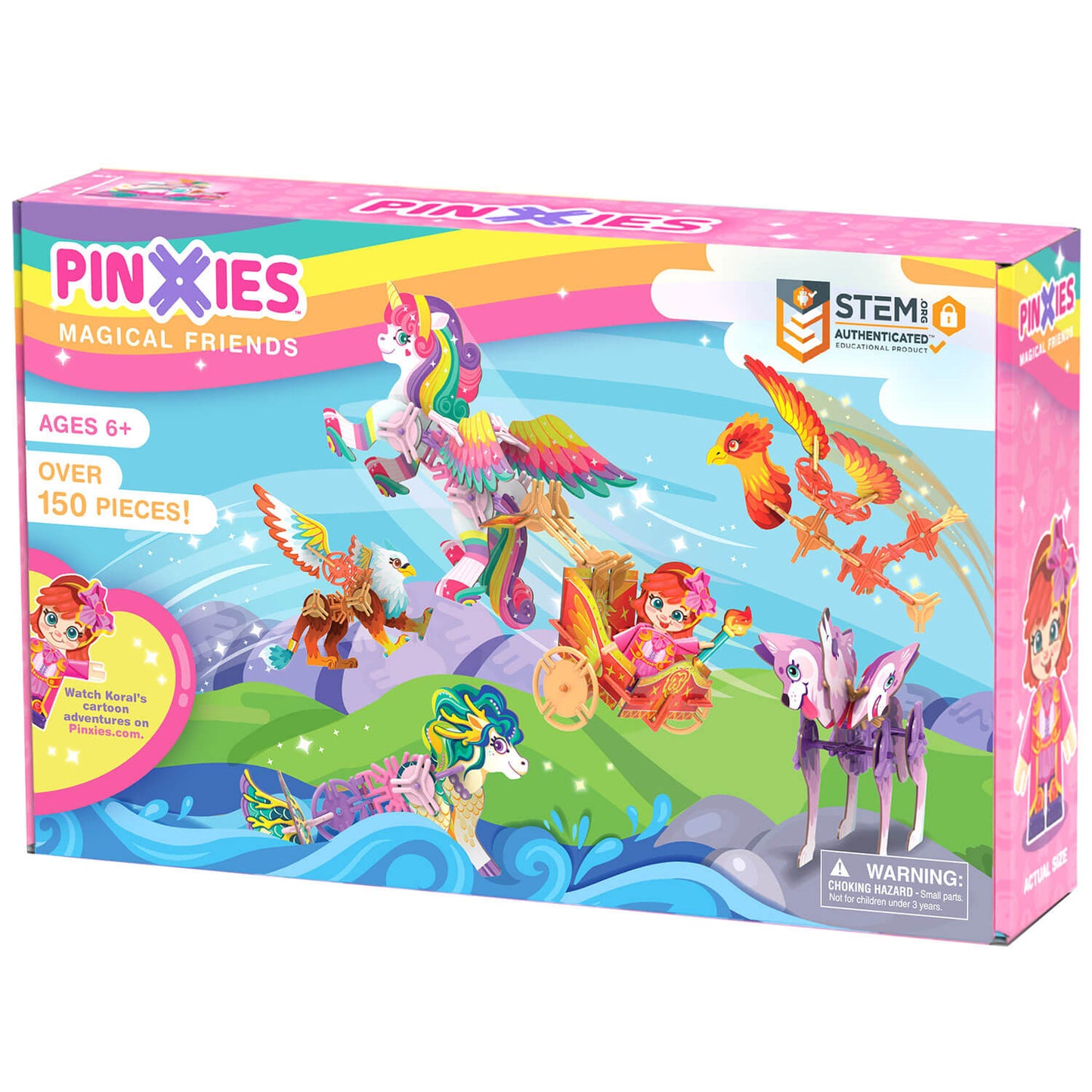 Pinxies Magical Friends is a STEM authenticated building set for ages 6+